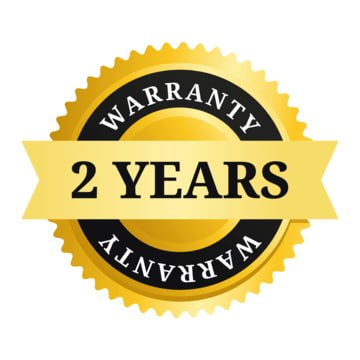 2-Year Warranty